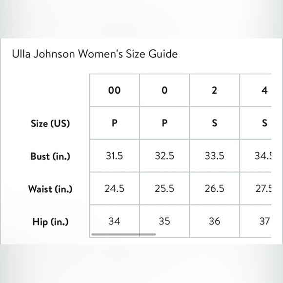 NWOT Ulla Johnson Noemi Cold Shoulder Long Sleeve Maxi Dress Size P(0) - Picture 9 of 15